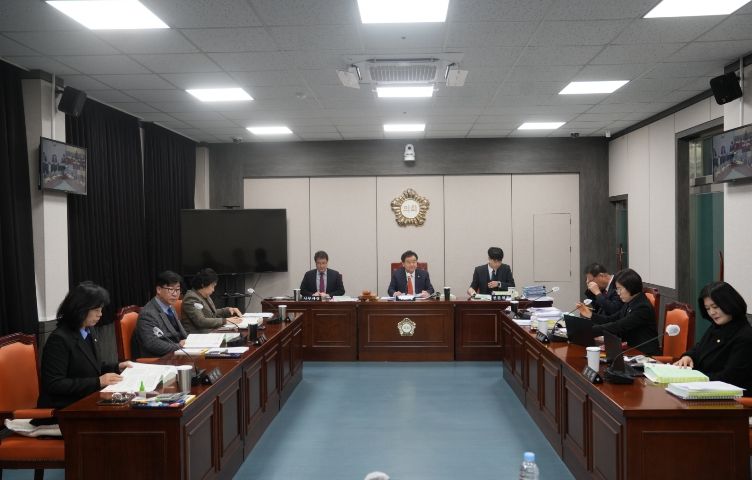 태백시의회, 제290회 임시회 제6차 본회의 개최