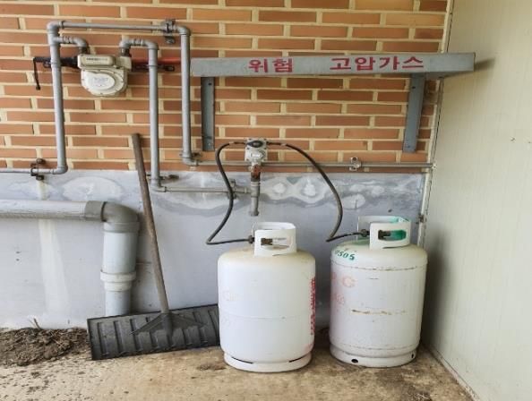 LPG 용기 사용가구 시설 개선 사업 후 모습