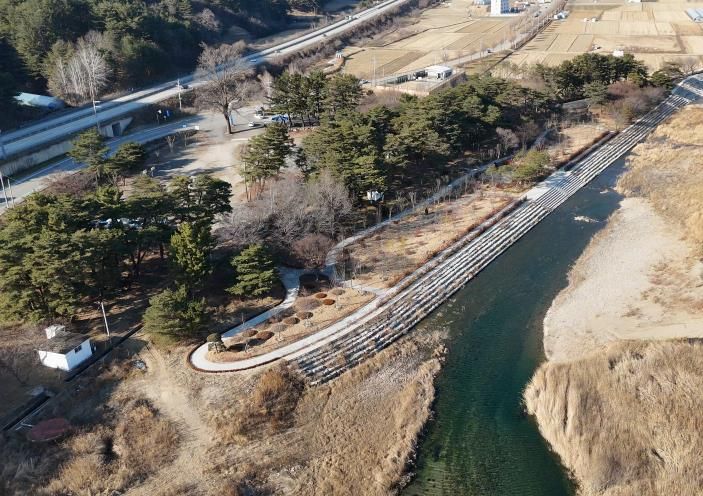 마읍천 수변공원 조성