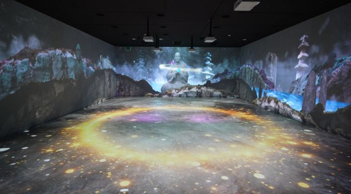 미디어아트 신규콘텐츠 모습