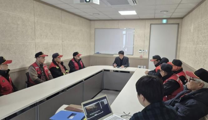 여주시 점동면, 산불감시원 대상 안전·직무 교육 실시