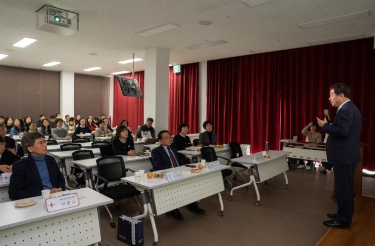 이재영 증평군수, 가톨릭꽃동네대학교 RISE사업 성과포럼서 지자체 역할 강조