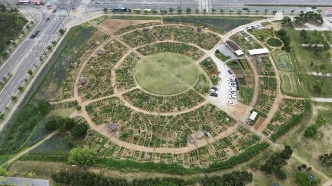 배곧텃밭나라 전경