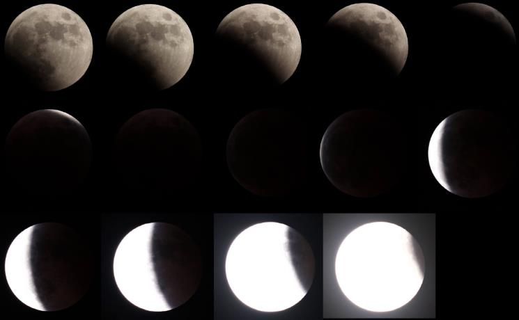 고흥우주천문과학관, 설날·삼일절 연휴 특별운영 및 개기월식 관측회 개최 (2) - 개기월식 사진