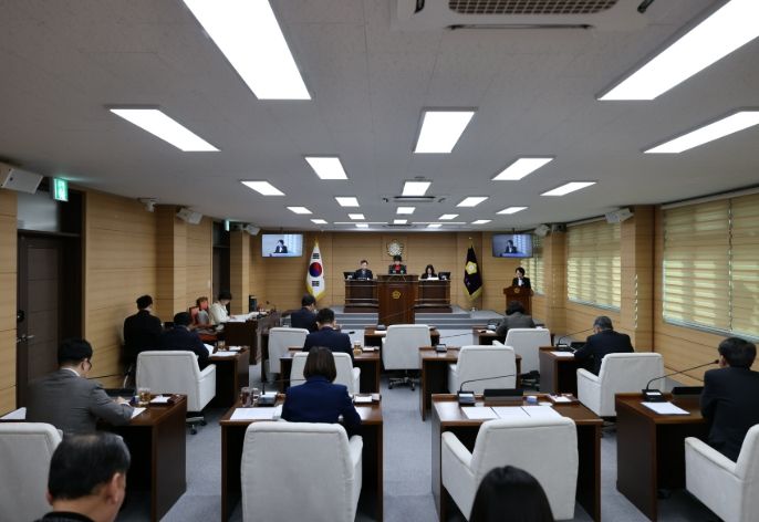 부여군의회, 제299회 임시회 폐회