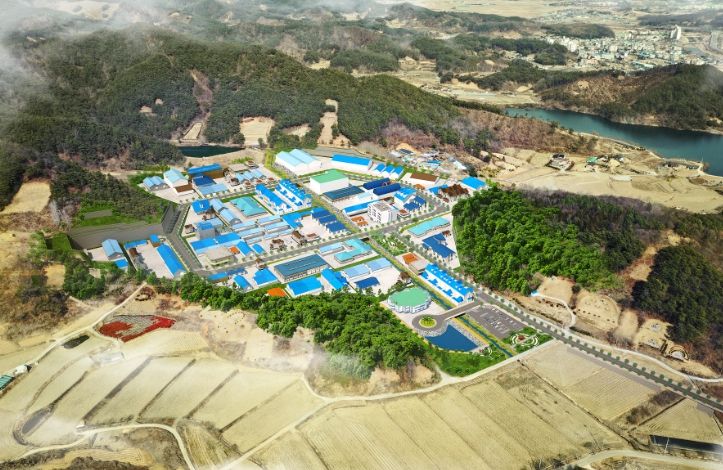 곡성군 운곡특화농공단지 조감도