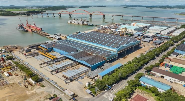 삽진산단 전경 사진