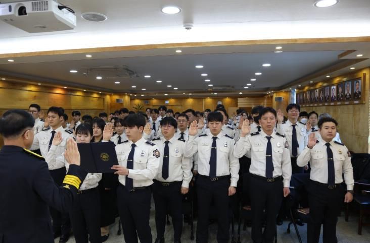 홍성소방서, 2월 직장교육훈련 실시...청렴 의식 제고 및 세이버 수여