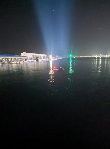 울진해경, 후포항 해상 차량 추락… 구조세력 투입 신속 대응