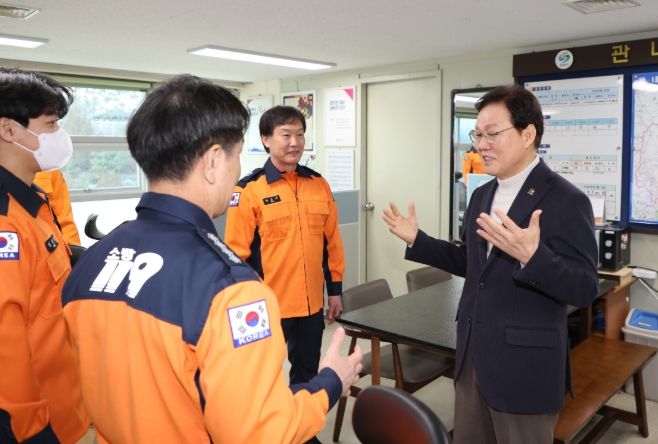 마산소방서방문격려