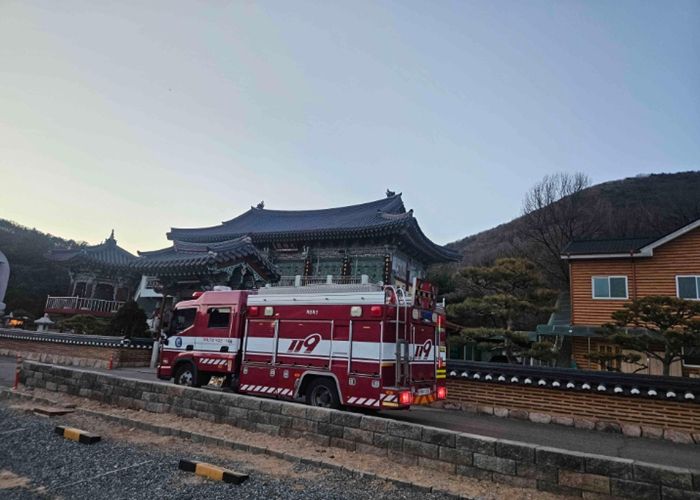 계양소방서, 강풍 특보 속 산불 예방 총력 대응…예비주수·예방순찰 강화