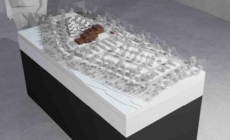 지역활력타운 모형제작 예상도