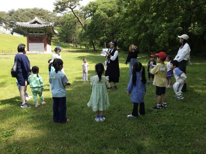 동구릉 탐험대 운영 모습