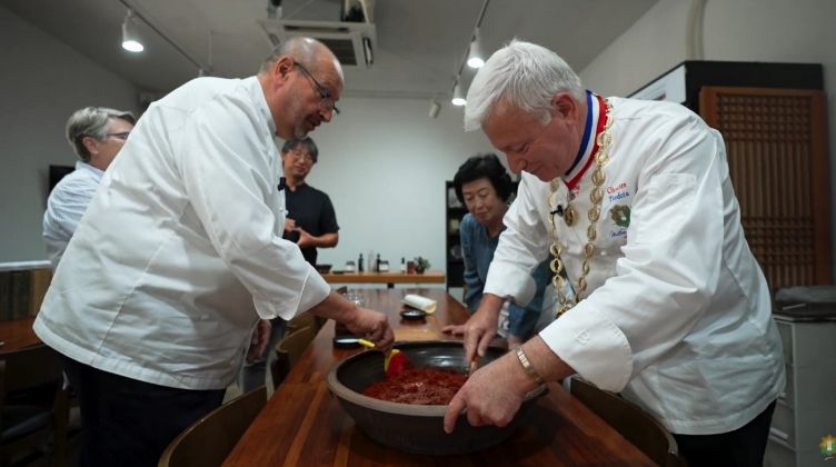 한국음식 문화 체험(프랑스 명장요리사협회)