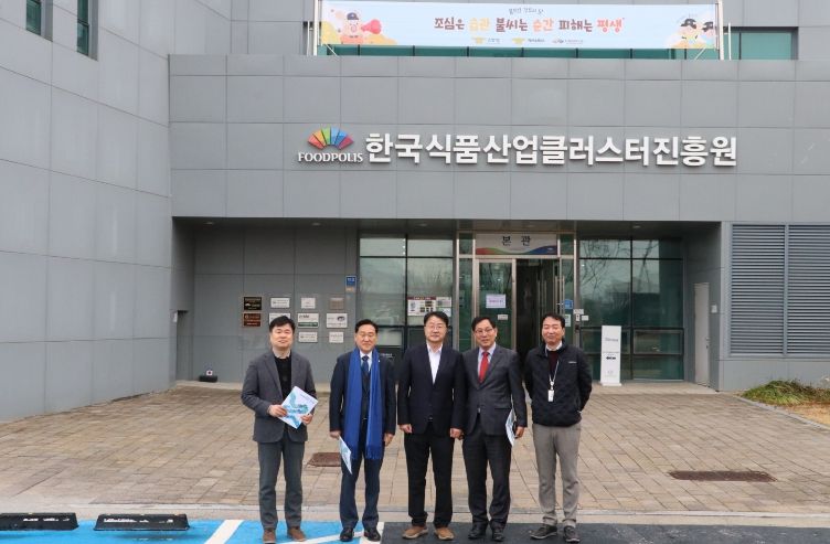 강문성 도의원, 국가식품클러스터 찾아 블루푸드테크 산업 육성 방안 모색