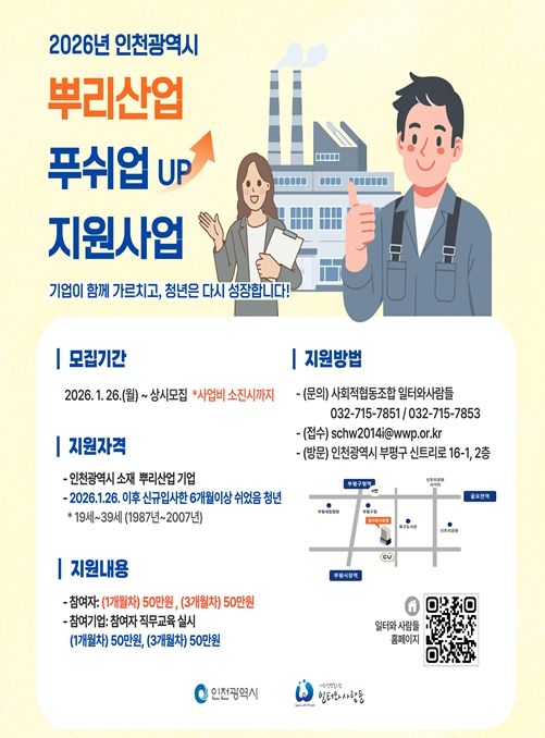 사업별 홍보 포스터