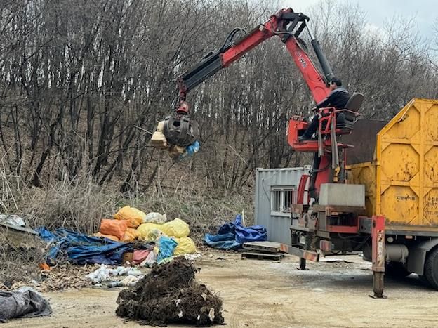 농가 보관 폐농약 수거 사진