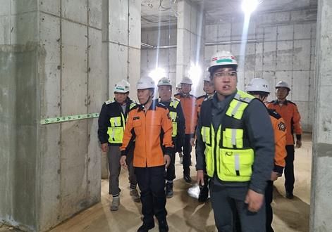 천안서북소방서, “아이파크시티 공사장” 장 지도방문 실시