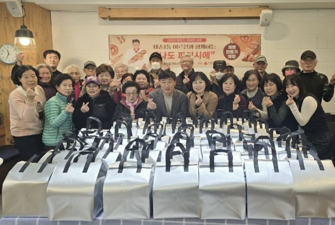 의왕시 내손1동 지역사회보장협의체,‘나도 파티시에’어르신 제빵 체험 행사 개최
