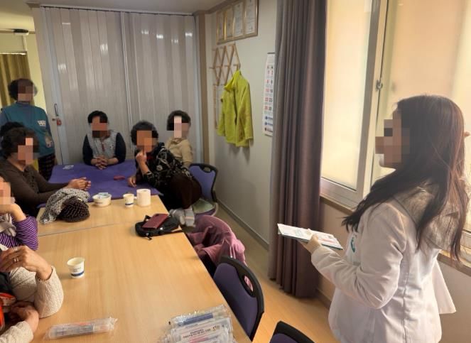 동부면보건지소, 찾아가는 구강보건관리