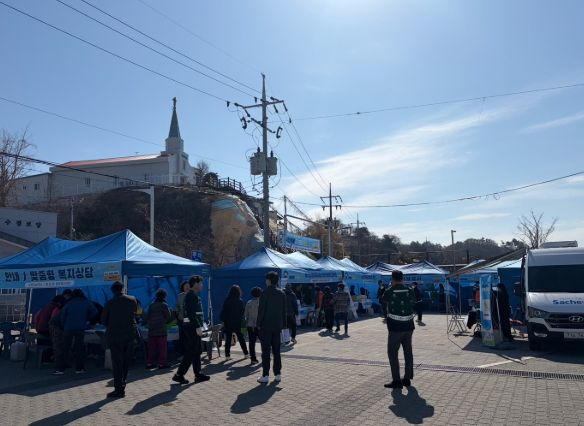 사천시보건소, 3월 시민 행복 더드림 버스 운영