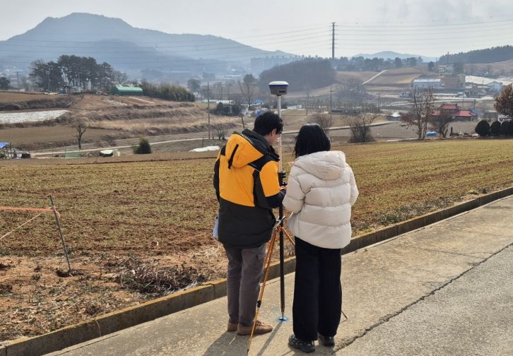 지적기준점 706점 성과 검사 후 지적재조사