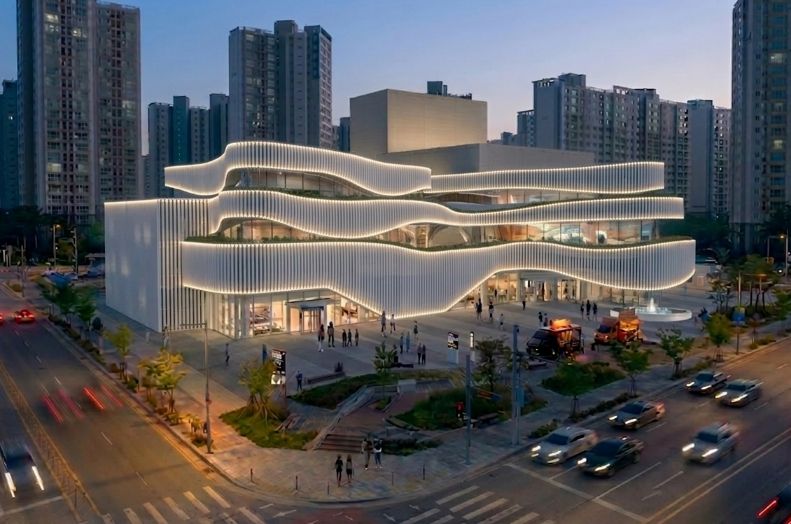 운정중앙역 문화공연 콤플렉스 조감도(대표)