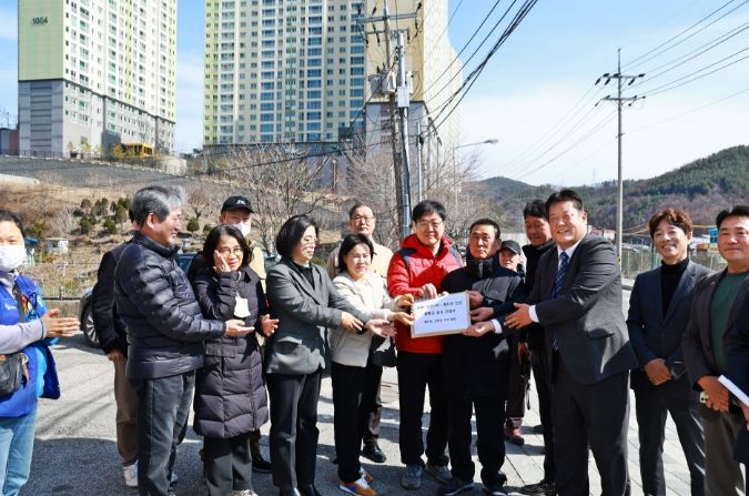 태백시, 황지초 통학로 안전 확보 요구