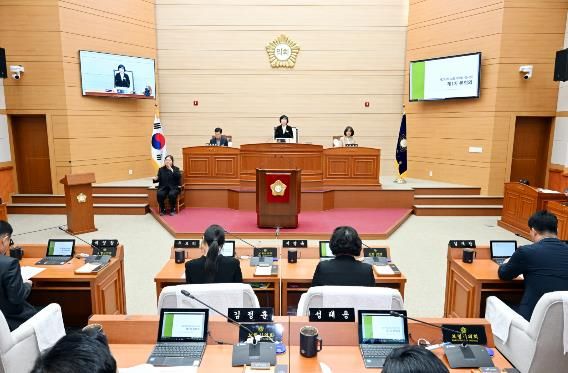 보령시의회, 제273회 임시회 개회