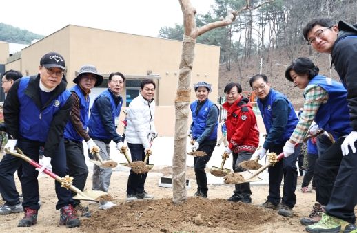 바르게살기운동 경상남도협의회 나무심기 행사