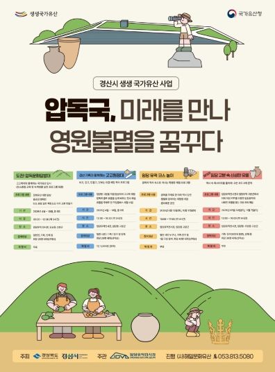 경산시 임당유적전시관, 생생국가유산사업 6년차 지속 가능한 문화유산 활용 성과 이어간다