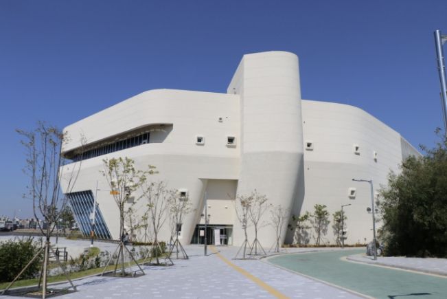 시흥오이도박물관 전경.