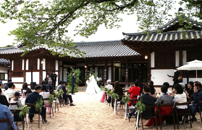 지난해 나주목사내아에서 열린 공공작은결혼식.