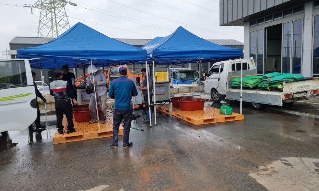 볍씨 온탕소독 농업기계 셀프이용센터 운영