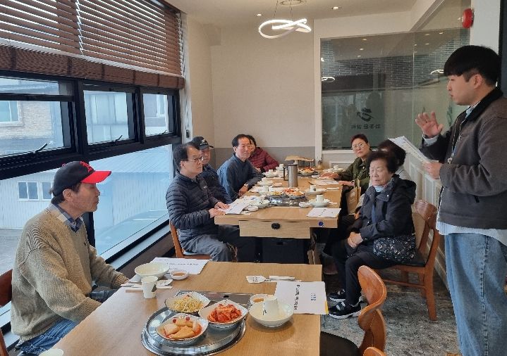 수원시 장안구 연무동, 4월 경로당협의회 월례회의 개최