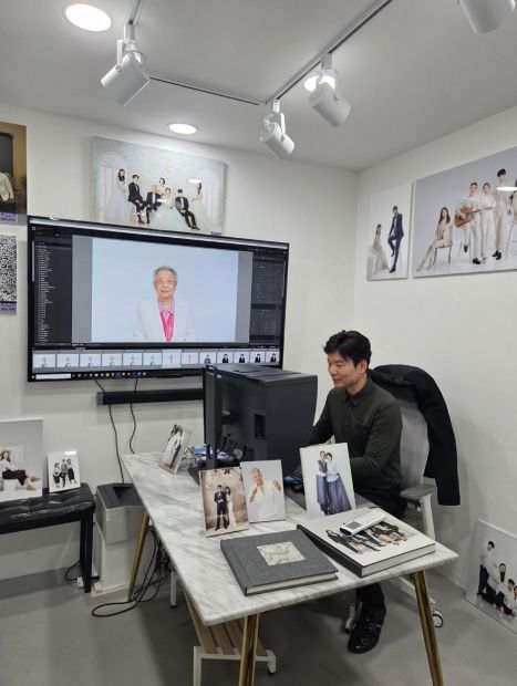 구리시노인상담센터-엘가스튜디오 협력, 장수 사진 촬영 시작