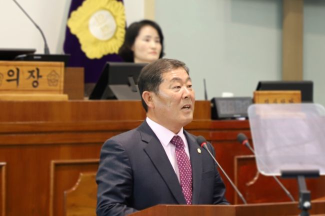 제319회 함안군의회 임시회 조만제 의원 5분 자유발언
